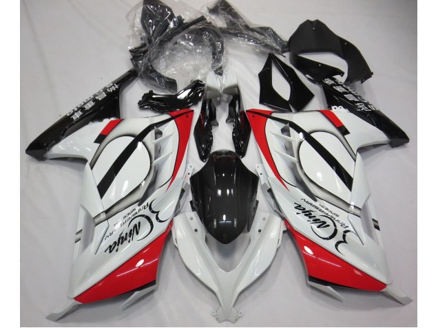 2013-2018 Red and White Kawasaki Ninja 300 Motorcycle Fairing UK