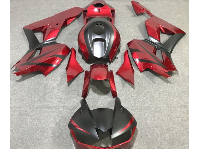 2013-2020 Deep Red & Matte Black Honda CBR600RR Motorcycle Fairing UK