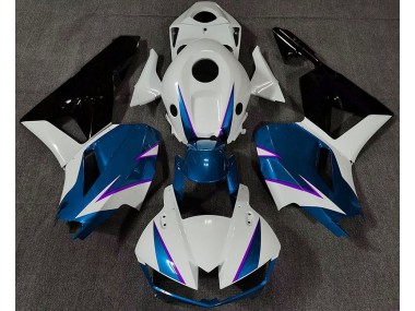 2013-2020 Gloss Blue White and Purple Honda CBR600RR Motorcycle Fairing UK