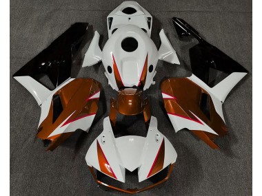 2013-2020 Gloss Orange White and Red Honda CBR600RR Motorcycle Fairing UK