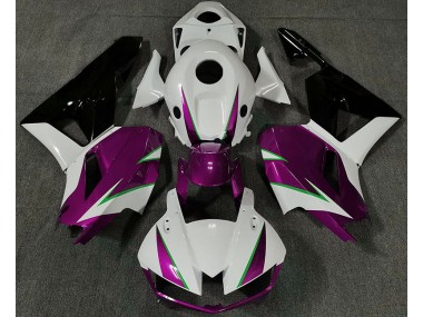 2013-2020 Gloss Pink White and Green Honda CBR600RR Motorcycle Fairing UK