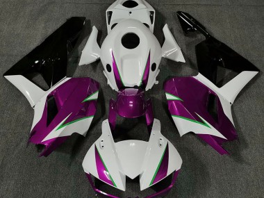 2013-2020 Gloss Pink White and Green Honda CBR600RR Motorcycle Fairing UK