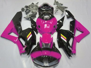 2013-2020 Gloss Pink and Black Fade Honda CBR600RR Motorcycle Fairing UK