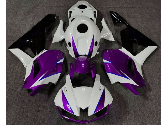 2013-2020 Gloss Purple White and Blue Honda CBR600RR Motorcycle Fairing UK