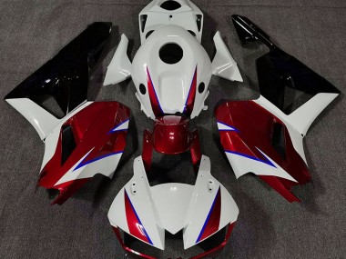 2013-2020 Gloss Red White and Blue Honda CBR600RR Motorcycle Fairing UK