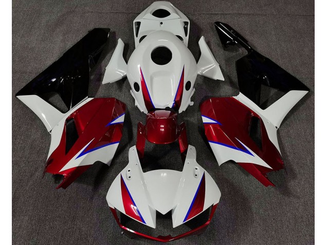 2013-2020 Gloss Red White and Blue Honda CBR600RR Motorcycle Fairing UK