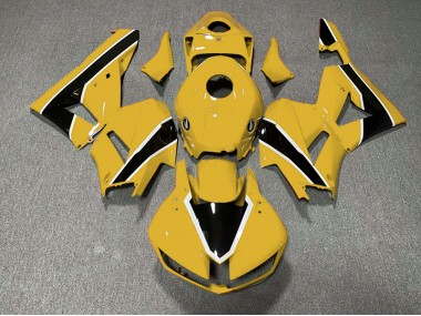 2013-2020 Gloss Yellow and Black Honda CBR600RR Motorcycle Fairing UK