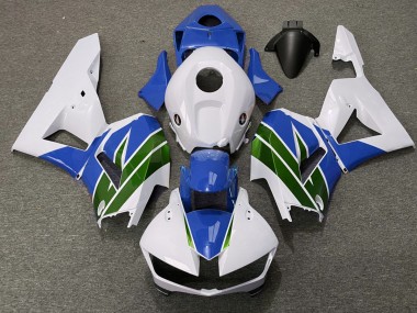 2013-2020 Green and Blue Gloss Honda CBR600RR Motorcycle Fairing UK