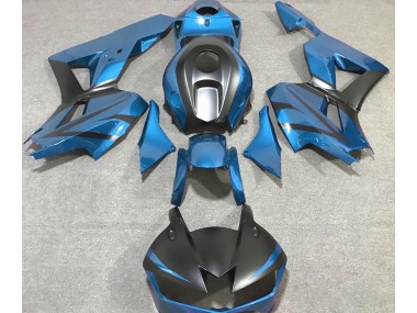 2013-2020 Light Blue and Matte Black Honda CBR600RR Motorcycle Fairing UK