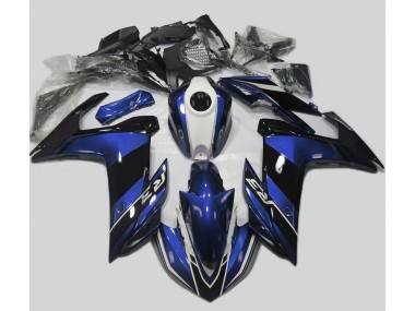 2015-2018 Blue and Gloss Black Yamaha R3 Motorcycle Fairing UK