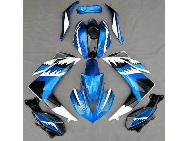 2015-2018 Light Blue Shark Yamaha R3 Motorcycle Fairing UK