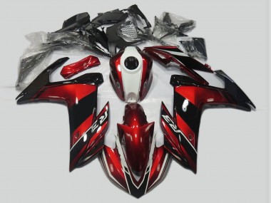 2015-2018 Maroon and Black Yamaha R3 Motorcycle Fairing UK