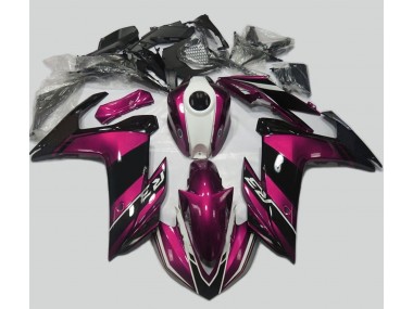 2015-2018 Pink and Gloss Black Yamaha R3 Motorcycle Fairing UK