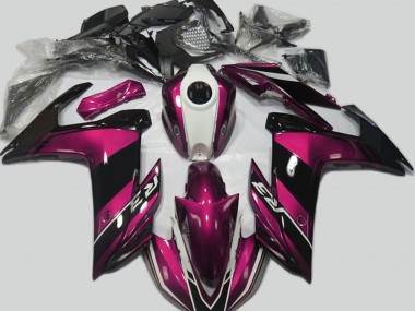 2015-2018 Pink and Gloss Black Yamaha R3 Motorcycle Fairing UK