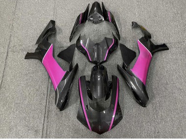 2015-2019 Carbon Fiber & Pink Yamaha R1 Motorcycle Fairing UK