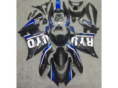 2017-2019 Matte Black & Blue Suzuki GSXR 1000 Motorcycle Fairing UK