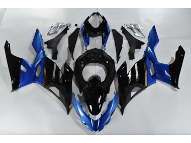 2018-2020 Blue and Black Kawasaki Ninja 400 Motorcycle Fairing UK