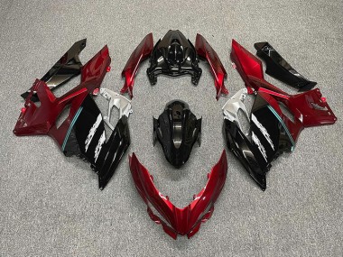 2018-2020 Red and Black Kawasaki Ninja 400 Motorcycle Fairing UK