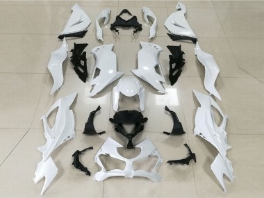 2019-2020 Gloss White Kawasaki ZX6R Motorcycle Fairing UK