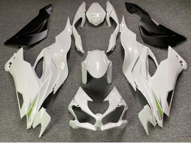 2019-2020 Pearl White Kawasaki ZX6R Motorcycle Fairing UK