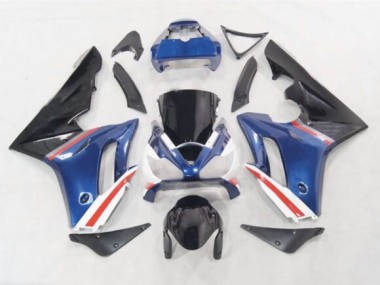 2006-2008 Blue / Red and White Triumph Daytona 675 Motorcycle Fairing UK